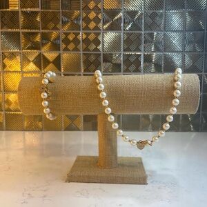 Classic White Pearl Necklace